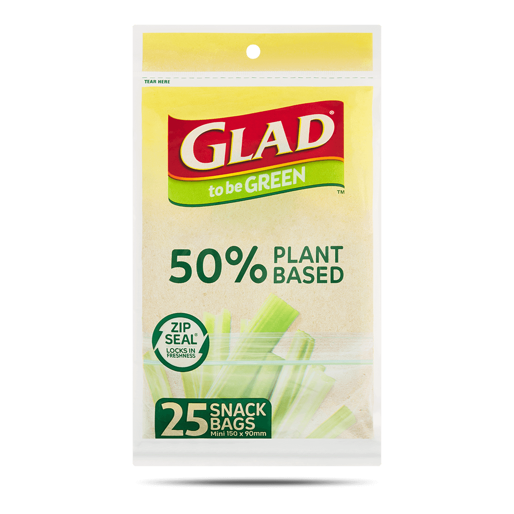 Glad to be Green Snack Bags glad.co.za